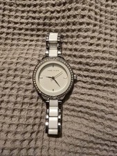 Womens Silver And White Anne